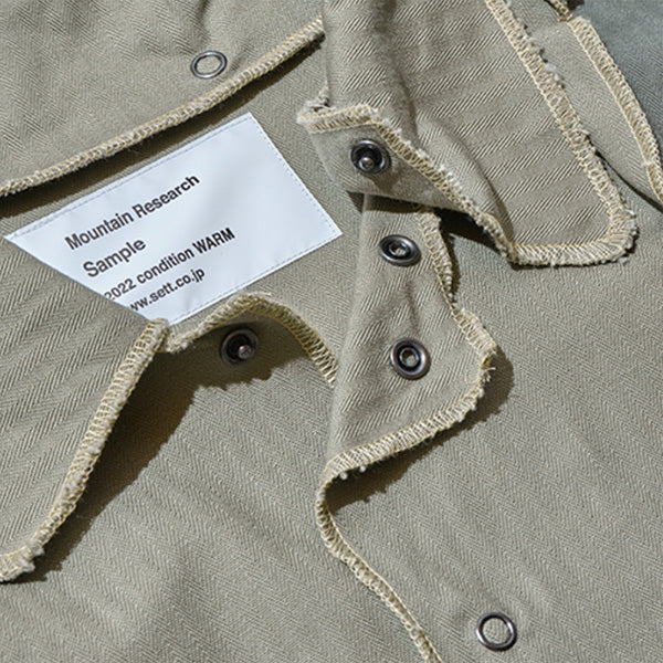 No Sew Shirt 1 (MTR-3454) |.... RESEARCH / シャツ (MEN