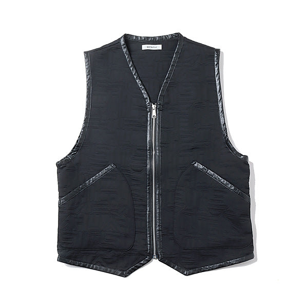Quilted Jacquard Vest (M221-0103) | MATSUFUJI / ジャケット (MEN