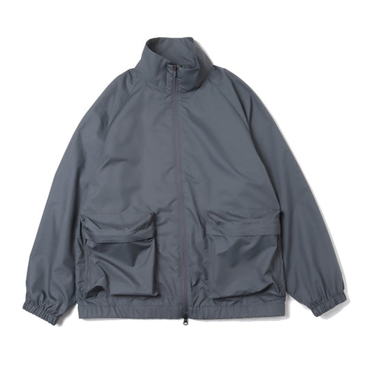 STAND COLLAR ZIP UP BLOUSON