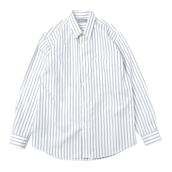 REGULAR COLLAR L/S SHIRT(STRIPE)