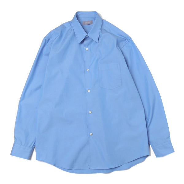 REGULAR COLLAR L/S SHIRT(SAX)