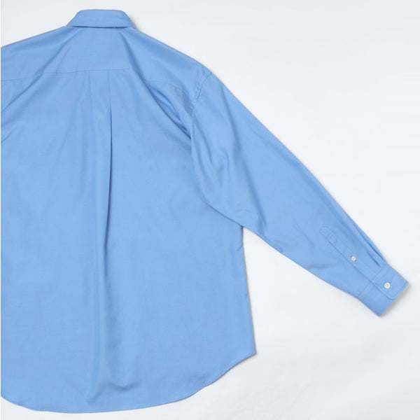 REGULAR COLLAR L/S SHIRT(SAX)