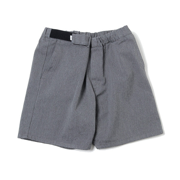 Colorfast Denim Wide Chef Shorts (GM211-40116B) | Graphpaper
