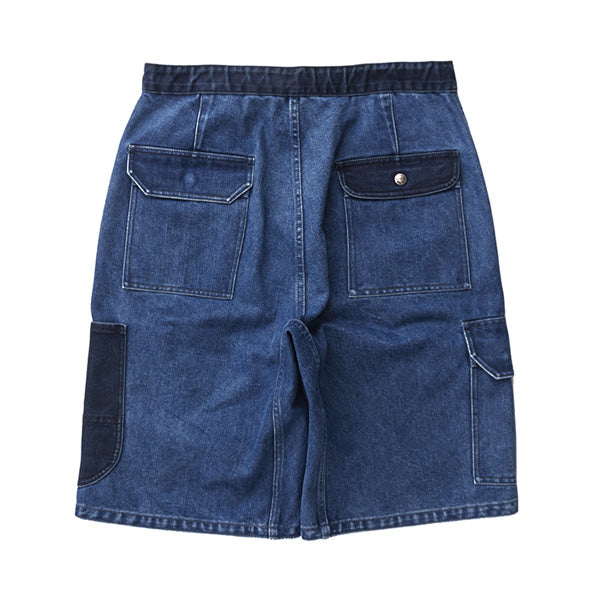 Broken twill denim sales cargo shorts