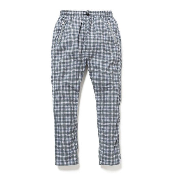 SOLDIER EASY PANTS COTTON TWILL PLAID PRINT (P3741) | nonnative