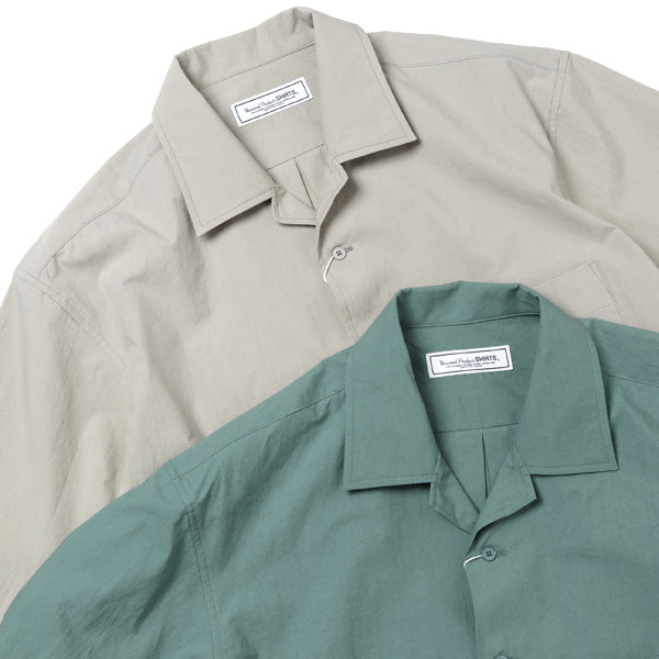 OPEN COLLAR L/S SHIRT (201-60304) | UNIVERSAL PRODUCTS / シャツ