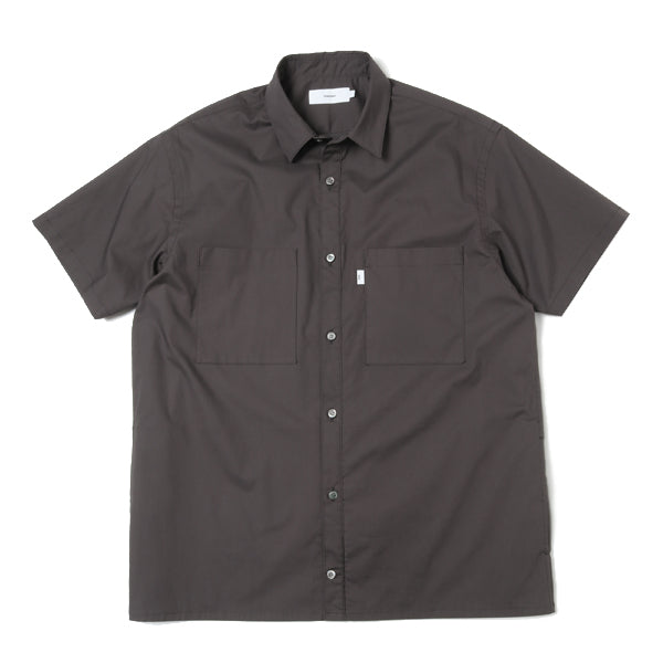 Stretch Typewriter S/S Box Shirt (GM211-50617B) | Graphpaper / シャツ (MEN) |  Graphpaper正規取扱店DIVERSE