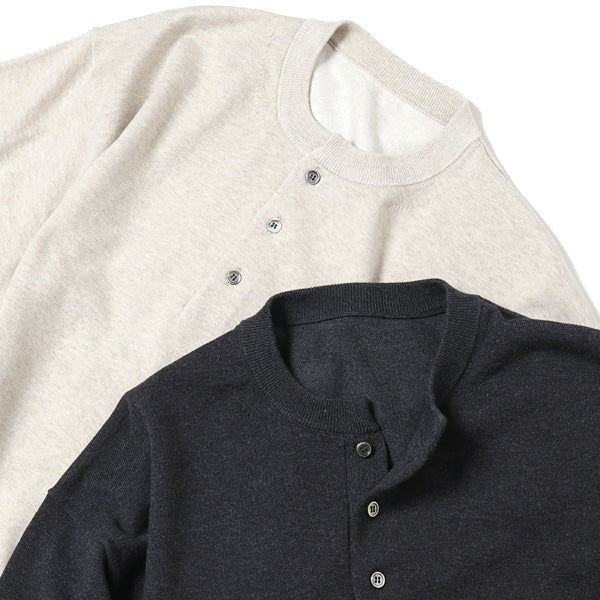 Henley neck L/S (2101-005) | crepuscule / トップス (MEN