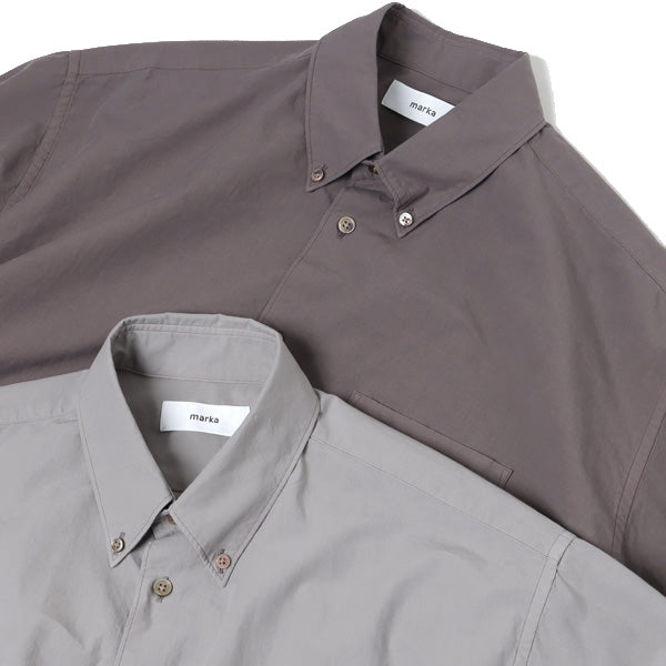 POLO COLLAR SHIRT ORGANIC COTTON BROAD (M22A-11SH01C) | marka