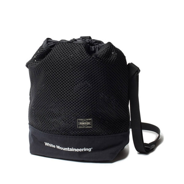 WM x PORTER MESH DRAWSTRING BAG (WM2071835) | White Mountaineering