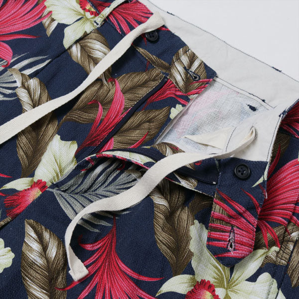 Sunset Short - Hawaiian Floral Java Cloth (EF264) | ENGINEERED