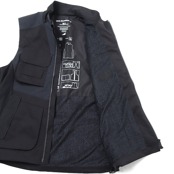 4WAY STRETCHED TWILLED VEST (BK2271209) | White Mountaineering