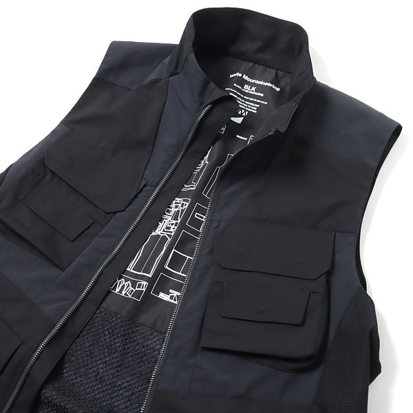 4WAY STRETCHED TWILLED VEST (BK2271209) | White Mountaineering