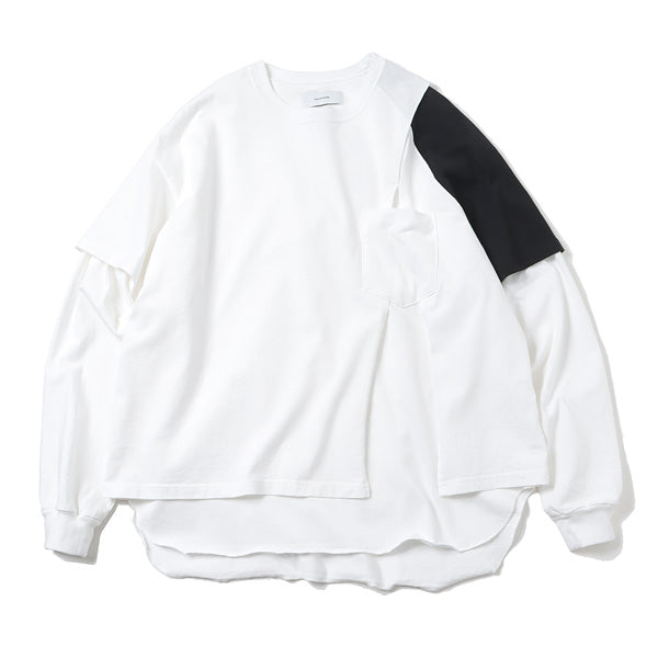 LAYERD LONG TEE (MIMI-TEE-M01) | FACETASM / カットソー (MEN