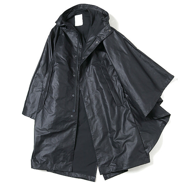 whowhat HOODED JACKET Black