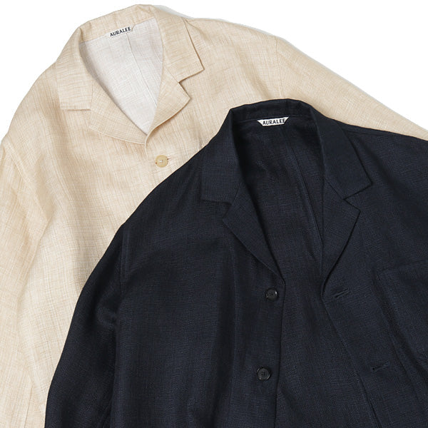 LINEN DOUBLE FACE BLOUSON (A20SB01WL) | AURALEE / ジャケット (MEN