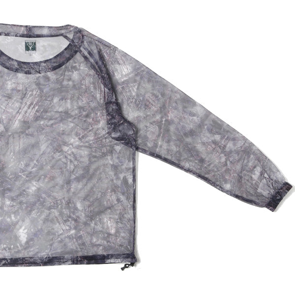 Bush Crew Neck Shirt - Poly Lightweight Mesh/Print (GL795