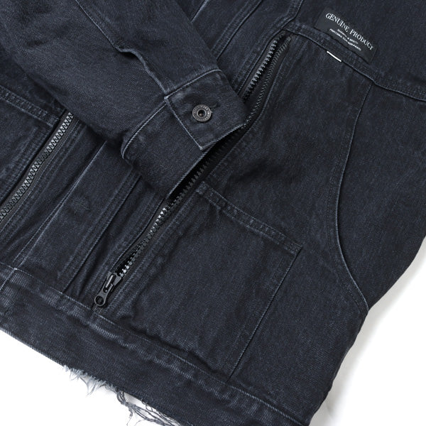 FOLD COLLAR DENIM JACKET (ES14J-02) | ESSAY / ジャケット (MEN