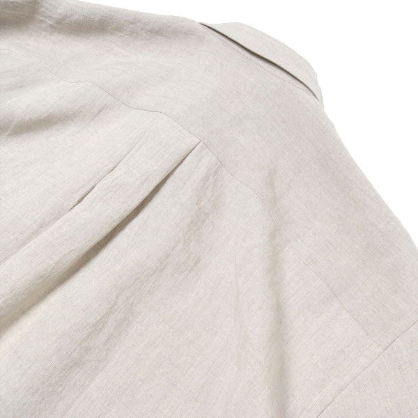 REGULAR COLLAR L/S SHIRT(LINEN)