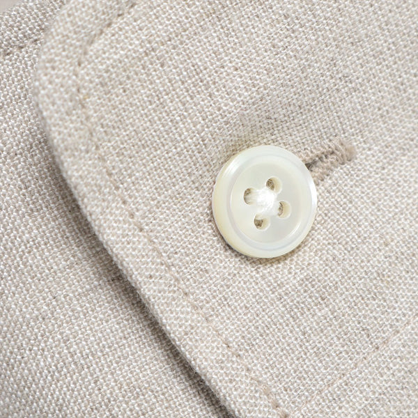 REGULAR COLLAR L/S SHIRT(LINEN)