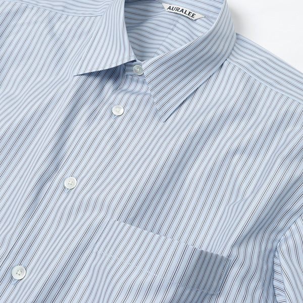 FINX STRIPE SHIRTS (A22SS01FS) | AURALEE / シャツ (MEN) | AURALEE