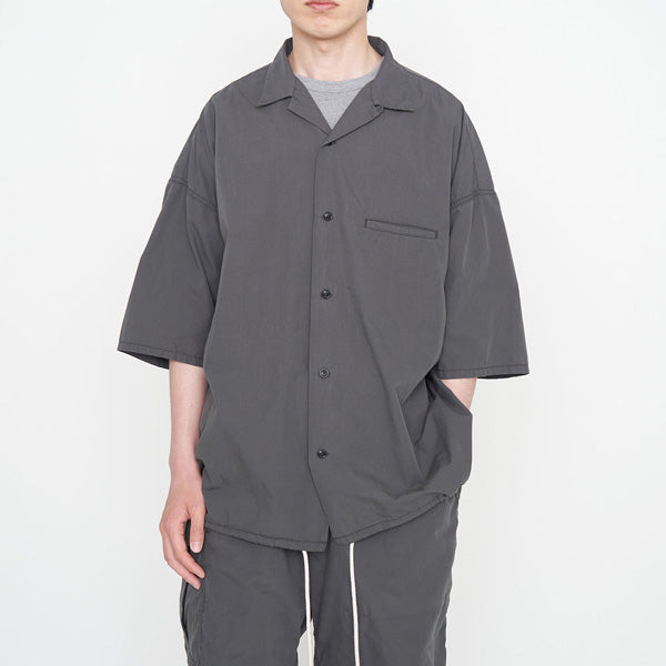 Open Collar Wind H/S Shirt (SUGS237) | nanamica / シャツ (MEN