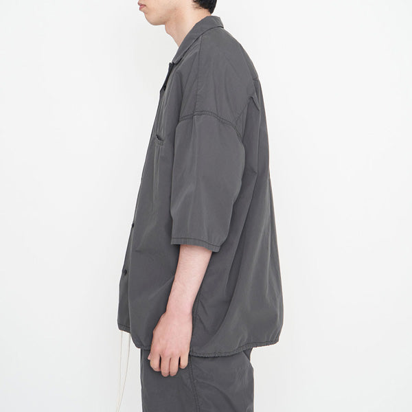Open Collar Wind H/S Shirt (SUGS237) | nanamica / シャツ (MEN