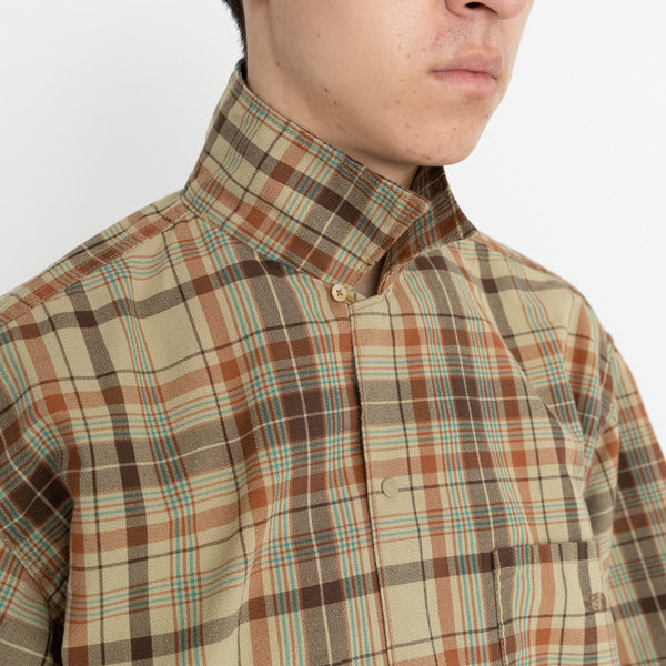 Madras Field H/S Shirt (NT3107N) | THE NORTH FACE PURPLE