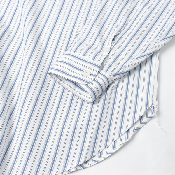 Ballroom Shirt(Royal Blue Stripe) (SS22-81) | mfpen / シャツ (MEN