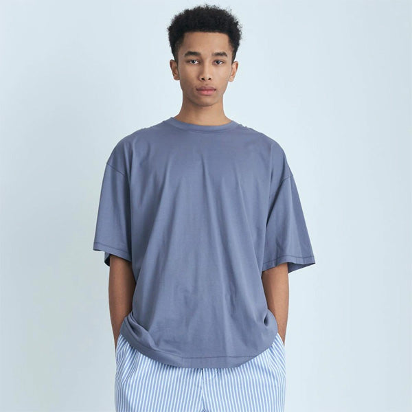 SUVIN 60/2 | OVERSIZED T-SHIRT (KKAGIM0015) | ATON / カットソー