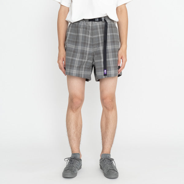 Madras Field Shorts (NT4101N) | THE NORTH FACE PURPLE LABEL 