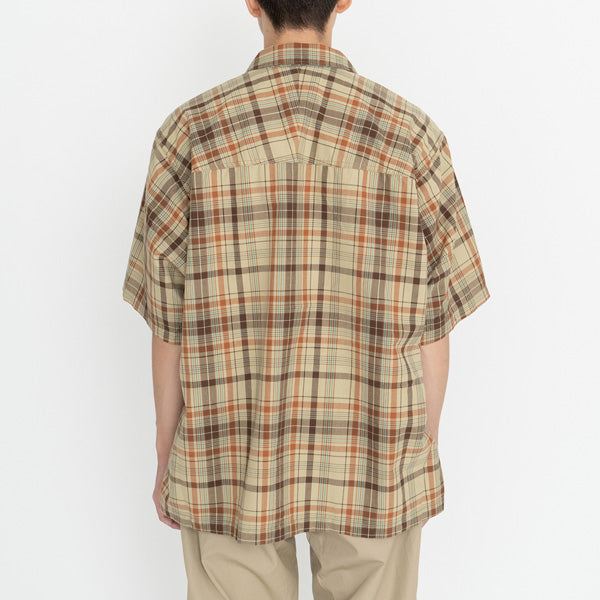 Madras Field H/S Shirt (NT3107N) | THE NORTH FACE PURPLE LABEL