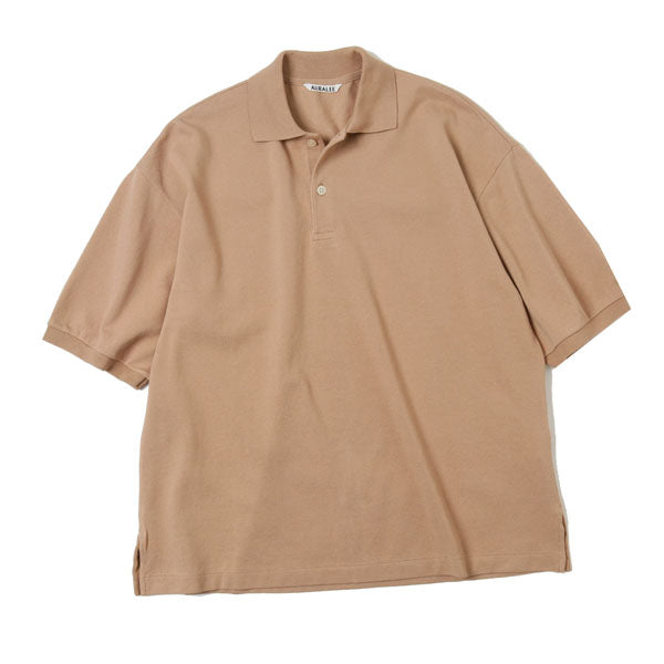 SUPER SOFT PIQUE BIG POLO (A9SP01SK) | AURALEE / シャツ (MEN