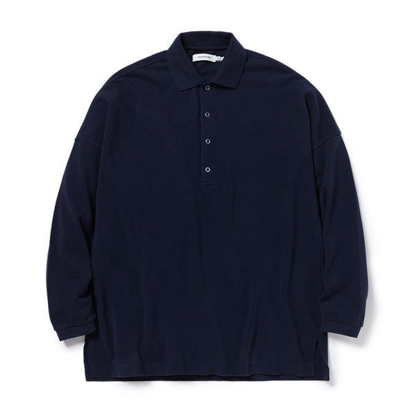 CLERK POLO L/S TEE COTTON PIQUE (C3505) | nonnative / カットソー