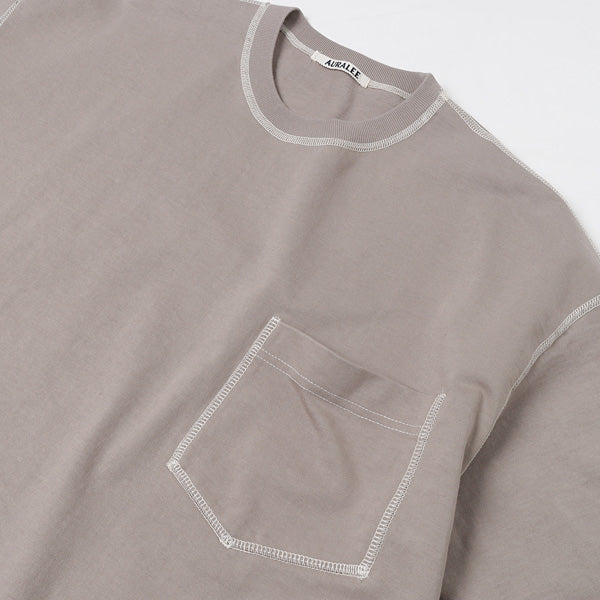 HIGH DENSITY ORGANIC COTTON JERSEY BIG TEE (A22ST01PS) | AURALEE / カットソー  (MEN) | AURALEE正規取扱店DIVERSE