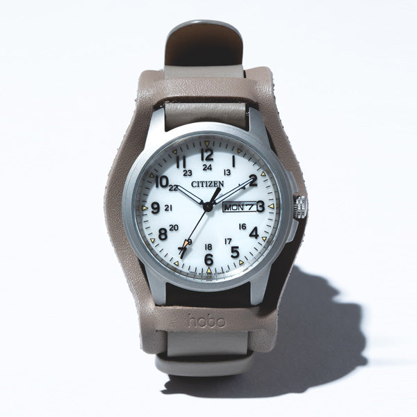 CITIZEN × hobo ECO DRIVE WATCH(WHITE) (HB-A3651) | hobo / アクセサリー (MEN) |  hobo正規取扱店DIVERSE