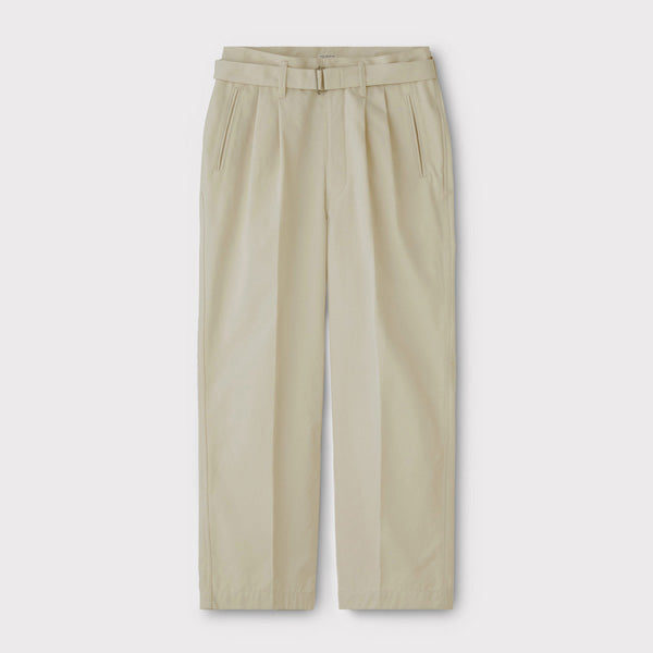 BELTED 2TUCK TROUSERS (PMAN-PT02) | PHIGVEL / パンツ (MEN