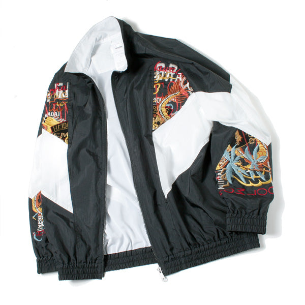 doublet BREAK UP EMBROIDERY TRACK JACKET - ナイロンジャケット