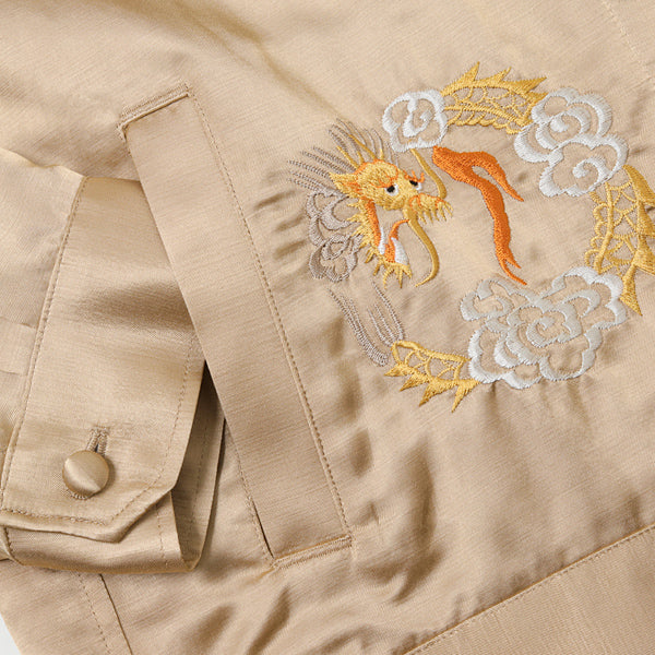 Dragon Embroidery Souvenir Jacket (20SS J-5) | DAIRIKU