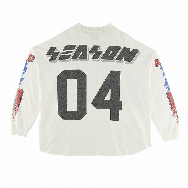 LS TEE / MOTO / WHITE (SM-S22-0000-034) | Saint Mxxxxxx