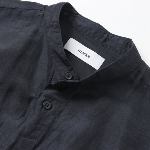 BAND COLLAR SHIRT P.O CUPRO LINEN COTTON CLOTH (M22A-17SH02C