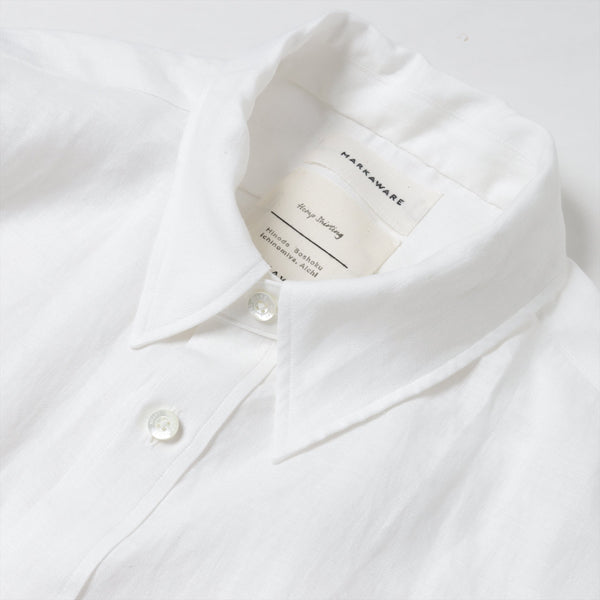 W COLLAR SHIRT HEMP (A22A-16SH01C) | MARKAWARE / シャツ (MEN