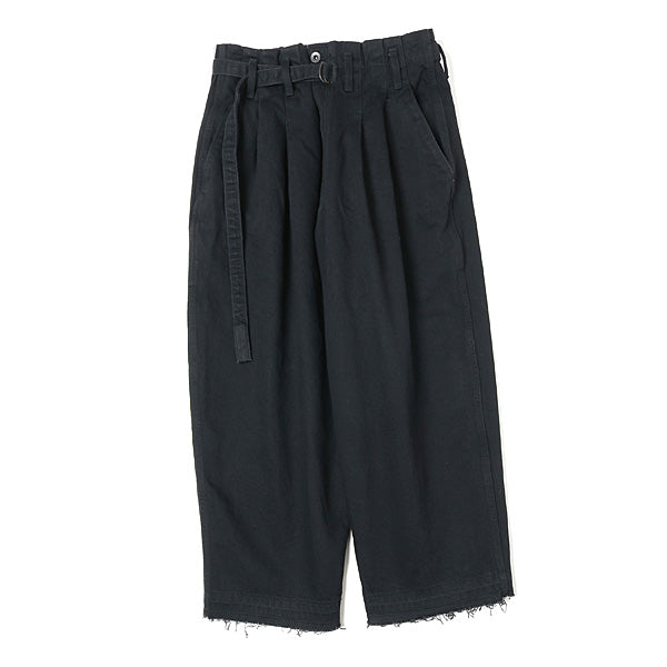 HAKAMA DENIM(BLACK) (P-2(BLACK)) | ESSAY / パンツ (MEN) | ESSAY