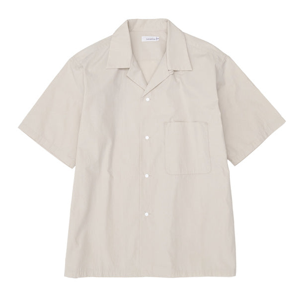 Open Collar Wind H/S Shirt (SUGS068) | nanamica / シャツ (MEN