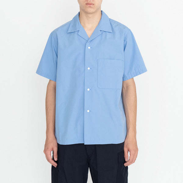 Open Collar Wind H/S Shirt (SUGS068) | nanamica / シャツ (MEN