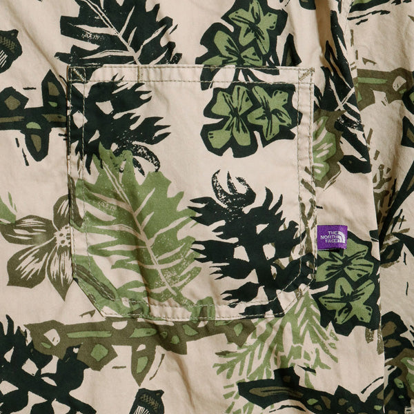 Botanical Print H/S Shirt (NT3217N) | THE NORTH FACE PURPLE LABEL / シャツ  (MEN) | THE NORTH FACE PURPLE LABEL正規取扱店DIVERSE