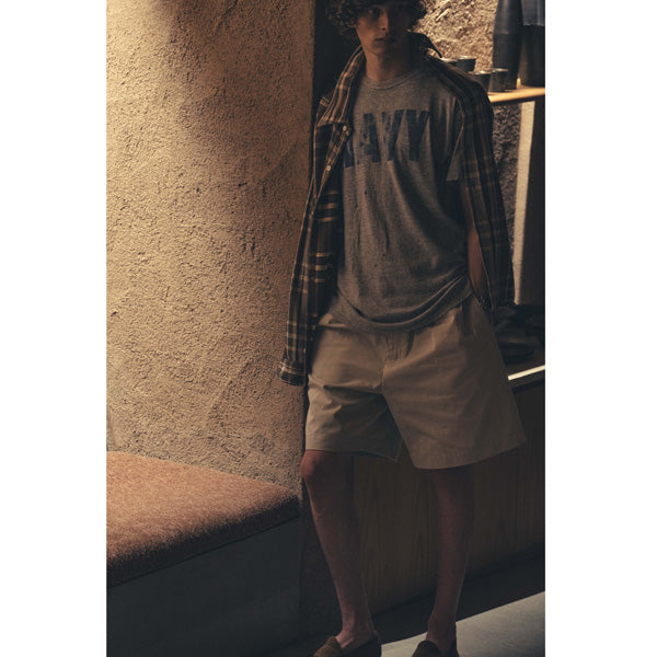 Two Tuck Chino Shorts (22SAP-04-11H) | A.PRESSE / ショートパンツ