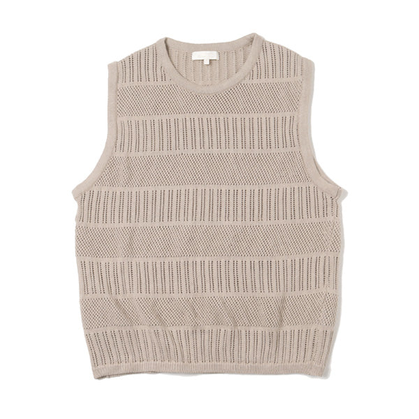 Typo Knit Vest (SS22-07) | mfpen / トップス (MEN) | mfpen正規取扱 