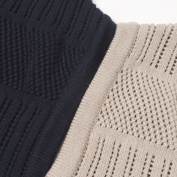 Typo Knit Vest (SS22-07) | mfpen / トップス (MEN) | mfpen正規取扱