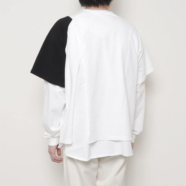 LAYERD LONG TEE (MIMI-TEE-M01) | FACETASM / カットソー (MEN